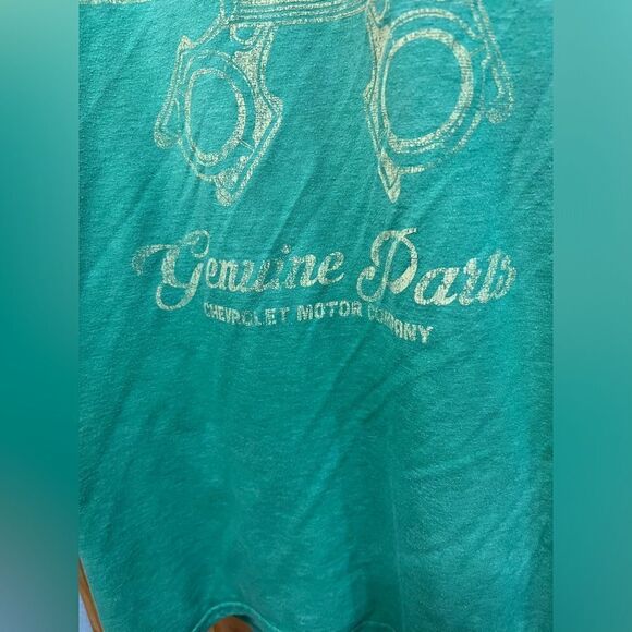 GM Chevrolet Parts size 2X green t shirt - Picture 3 of 7